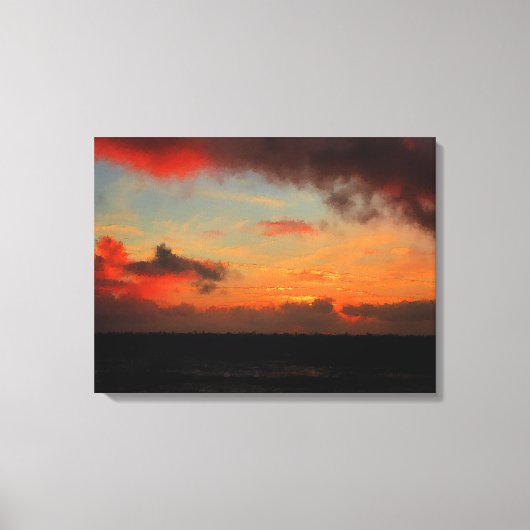 OVER HET ZEE CANVAS AFDRUK (Voorkant)