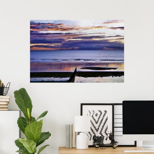 OVER HET ZEE POSTER (Thuiskantoor)