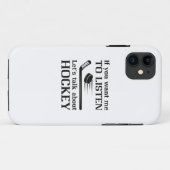 Over Hockey praten Case-Mate iPhone Case (Achterkant (horizontaal))
