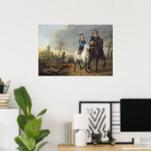 over Horseback - Aelbert Cuyp Fine Art Poster (Thuiskantoor)