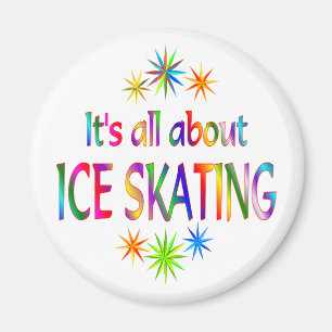 Over ijsschaatsen magneet