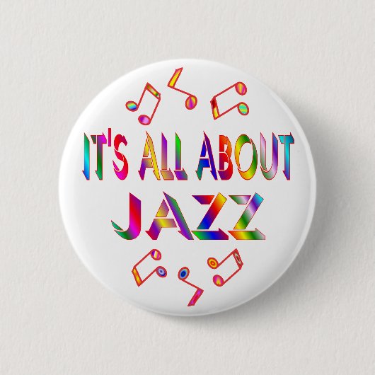 Over Jazz Ronde Button 5,7 Cm (Voorkant)