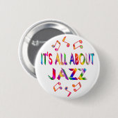Over Jazz Ronde Button 5,7 Cm (Voorkant /achterkant)