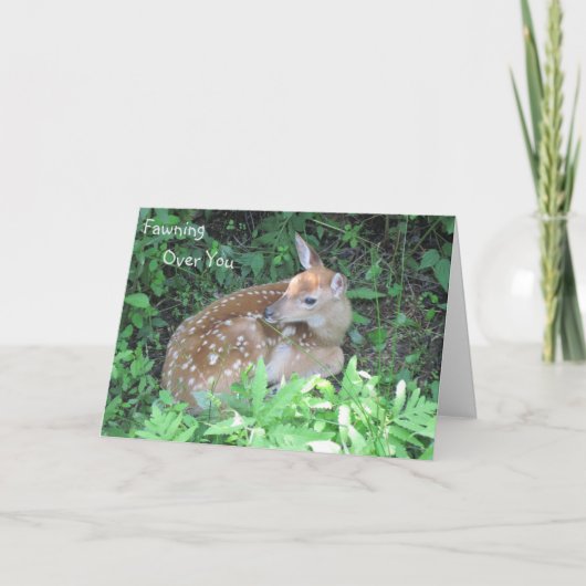 Over je buigen kaart (Voorkant)