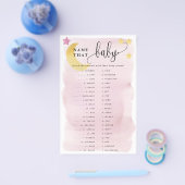 Over Kaart-roze voor maandierlijk matchingpapier Flyer (Enkel)