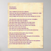 Over kinderen poster (Voorkant)