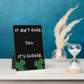 over/klaver fotoplaat (Zijkant)