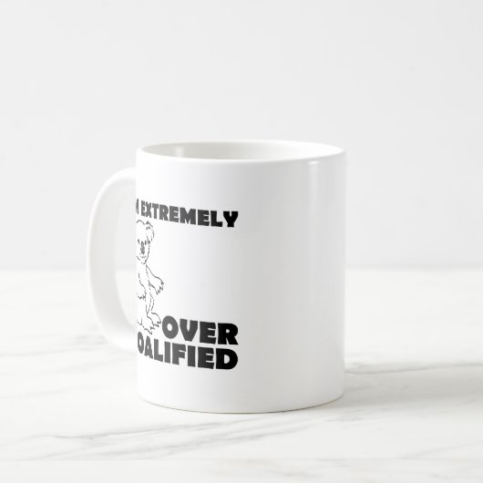 Over Koalafied Funny Mug Koffiemok (Voorkant links)