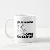 Over Koalafied Funny Mug Koffiemok (Links)