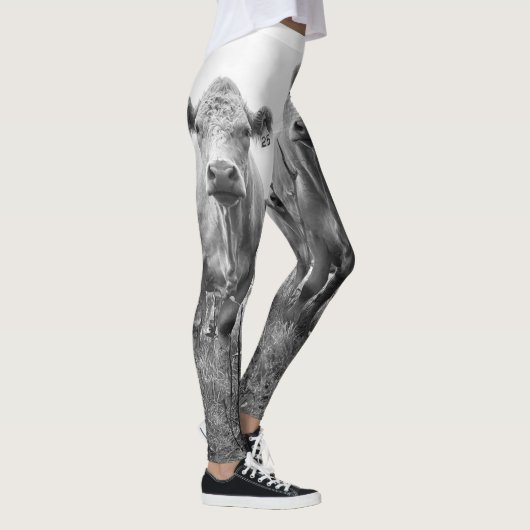 Over Koe Print Leggings (Rechts)