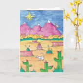 Over land of per Zee... Gelukkige verjaardag! Kaart (Gele Bloem)