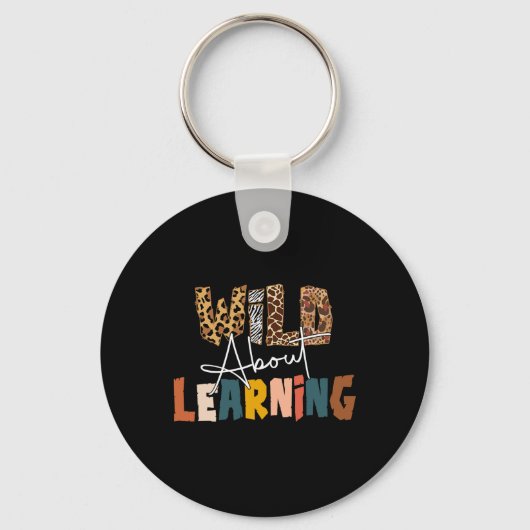Over Leren Leraar Terug naar School Teaching 1 Sleutelhanger (Voorkant)