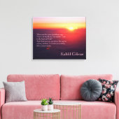 Over liefde - De profeet van Kahlil Gibran Canvas Afdruk (Insitu (Woonkamer))