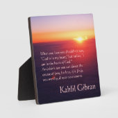 Over liefde - De profeet van Kahlil Gibran Fotoplaat (Voorkant)