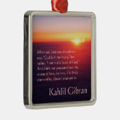 Over liefde - De profeet van Kahlil Gibran Metalen Ornament (Rechts)