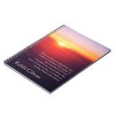 Over liefde - De profeet van Kahlil Gibran Notitieboek (Linkerzijde)