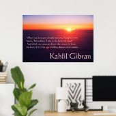 Over liefde - De profeet van Kahlil Gibran Poster (Thuiskantoor)