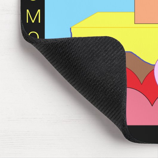 Over liefde gesproken: muismat (Hoek)