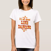 OVER LIJNDANCING T-SHIRT (Voorkant)