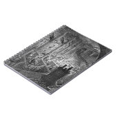 Over Londen door Rail Gustave Dore 1870 Notitieboek (Linkerzijde)