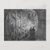 Over Londen - Per spoor Briefkaart (Voorkant)