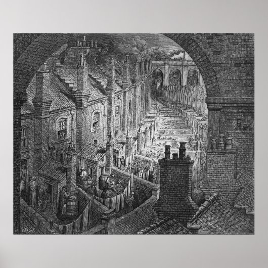 Over Londen - Per spoor Poster (Voorkant)