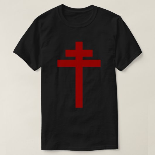 over Lorraine - Knight Templar - Heilige Graal - T-shirt (Design voorkant)