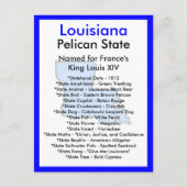 Over Louisiana Briefkaart (Voorkant)