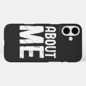 Over mij Motivatie Case-Mate iPhone Case (Achterkant (horizontaal))