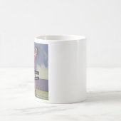 Over mij praten achter mijn achterste  grappigheid koffiemok (Center)