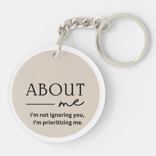 Over mij sleutelhanger (Achterkant)