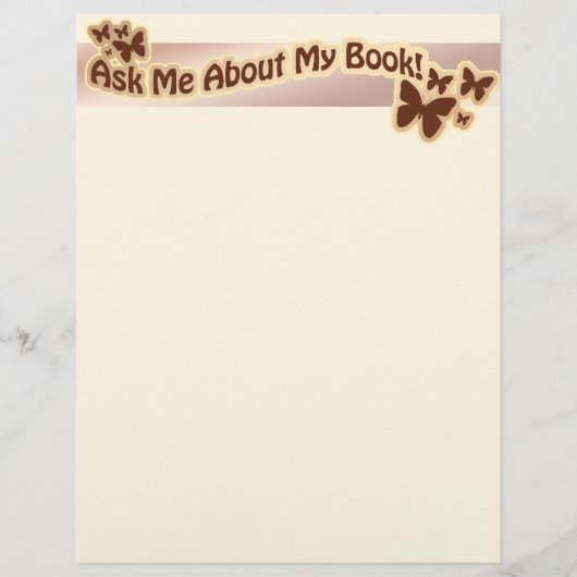 Over mijn boek Brown Flyer (Voorkant)