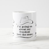 Over mijn Mok van vrijheid (Voorkant)