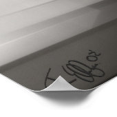 Over mijn schouder poster (Hoek)