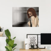 Over mijn schouder poster (Thuiskantoor)