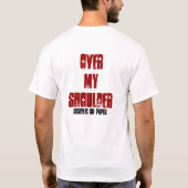 OVER MIJN SCHOUDER T-SHIRT (Achterkant)