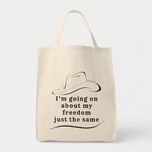 Over mijn Tas van de Vrijheidskerij (Voorkant)