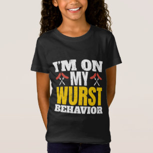 Over mijn wangedrag Funny Oktoberfest T-shirt