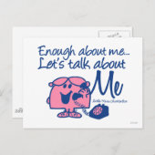 Over Miss Chatterbox praten Briefkaart (Voorkant / Achterkant)