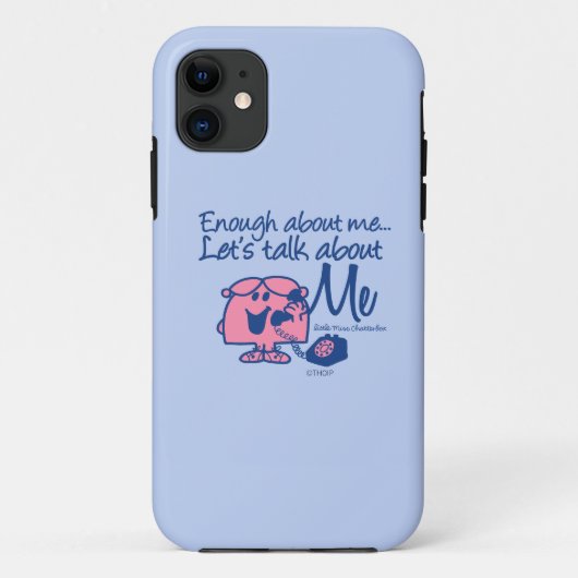 Over Miss Chatterbox praten Case-Mate iPhone Case (Achterkant)