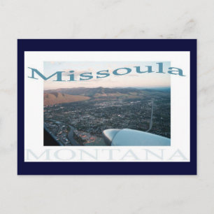 Over Missoula, Montana Briefkaart
