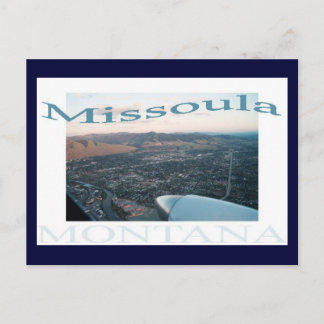 Over Missoula, Montana Briefkaart