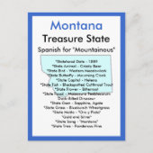 Over Montana Briefkaart (Voorkant)