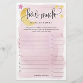 Over Moon, hoeveel is de Kaart van het IT-Roze Pap (Voorkant)