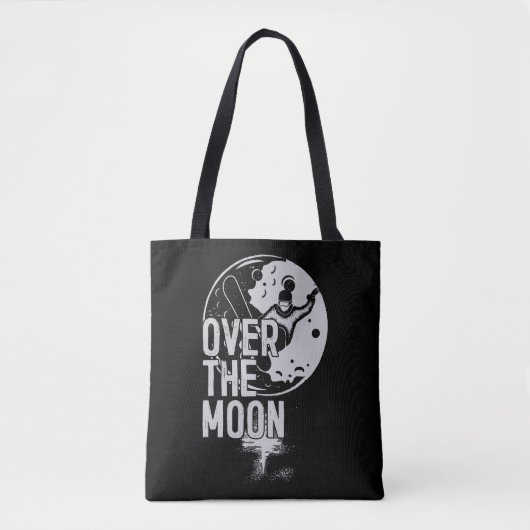 Over Moon Tote Bag (Voorkant)