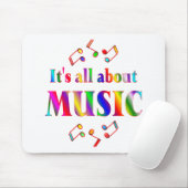 Over muziek muismat (Met muis)