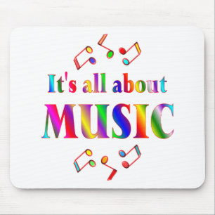 Over muziek muismat