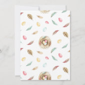 Over naar Hatch | Paasgeslacht onthullen Baby show (Achterkant)