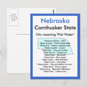 Over Nebraska Briefkaart (Voorkant / Achterkant)