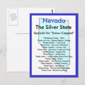 Over Nevada Briefkaart (Voorkant / Achterkant)